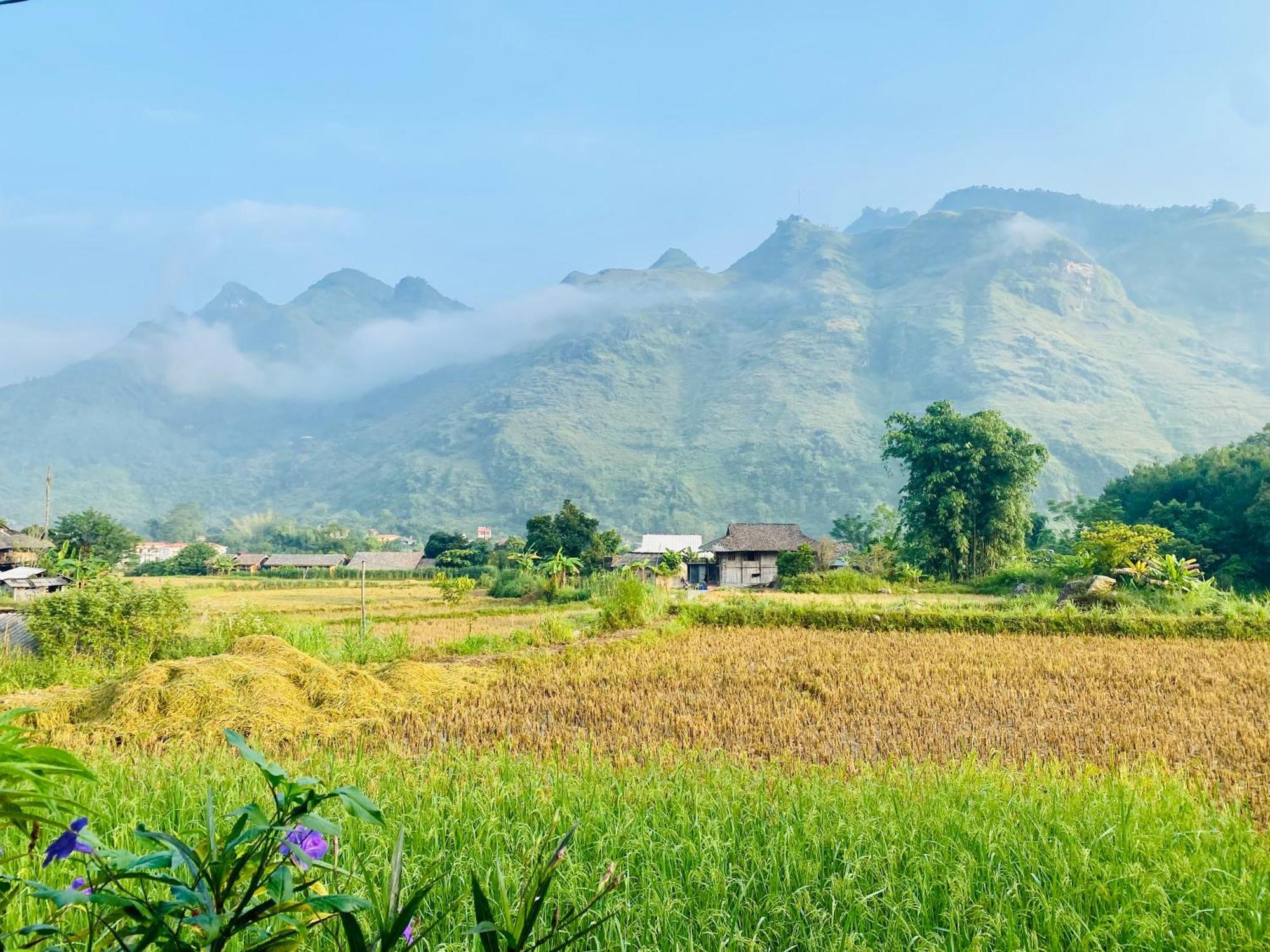 Du Gia Field View Homestay Làng Cac Exterior foto
