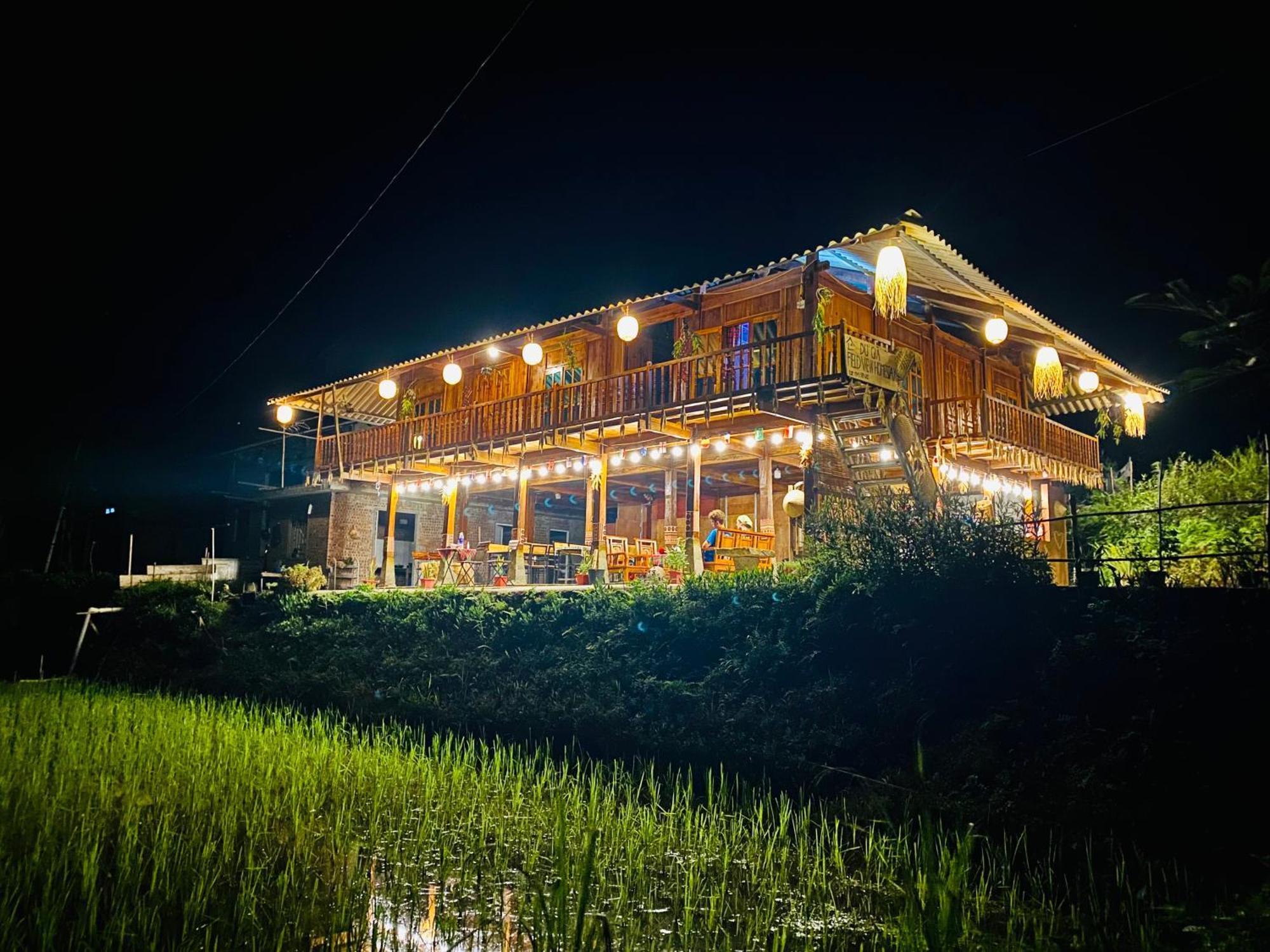 Du Gia Field View Homestay Làng Cac Exterior foto