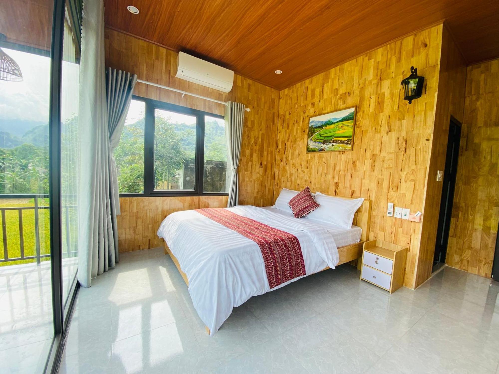 Du Gia Field View Homestay Làng Cac Exterior foto